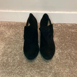 Coach Booties in Black suede
